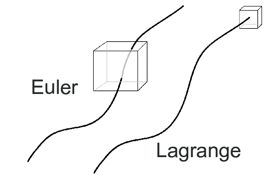 Descripción Euleriana y Lagrangiana